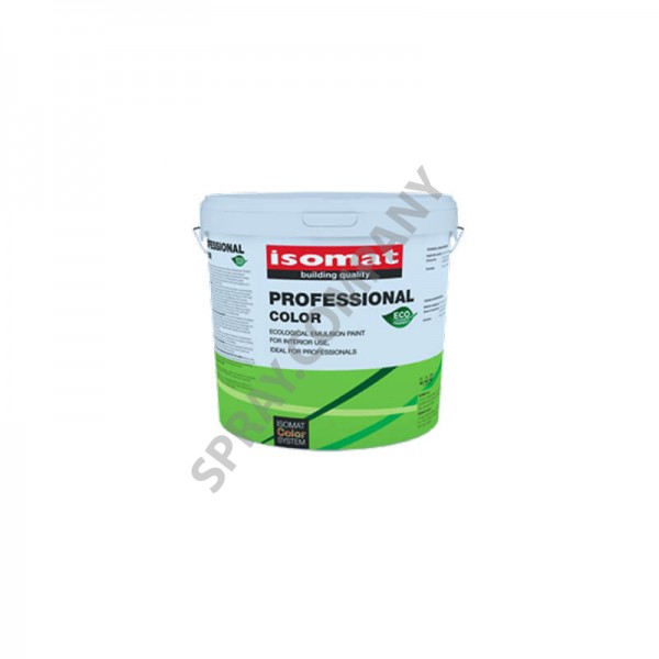 Боя ISOMAT PROFESSIONAL COLOR ECO - Бял 9 l Боя ISOMAT PROFESSIONAL COLOR ECO - Бял 9 l