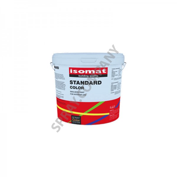 Боя ISOMAT STANDARD COLOR - Бял 9 l Боя ISOMAT STANDARD COLOR - Бял 9 l