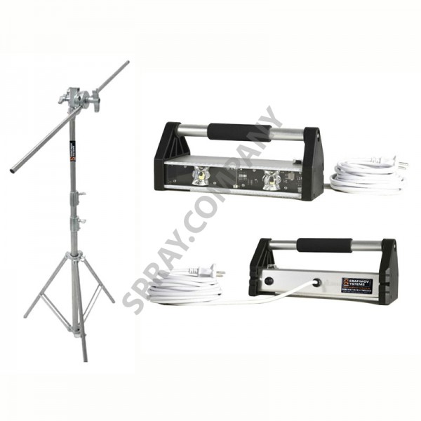 Serafimov Systems 2 Led Контролна работна лампа с регулируем статив 2.8 м + 1 м напречно рамо Serafimov Systems 2 Led Контролна работна лампа с регулируем статив 2.8 м + 1 м напречно рамо