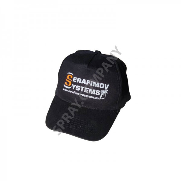 Черна шапка Serafimov Systems SS-HAT Черна шапка Serafimov Systems SS-HAT