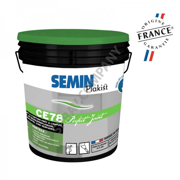 Фина шпакловка SEMIN PLAKIST CE 78 PERFECT JOINT 25 кг