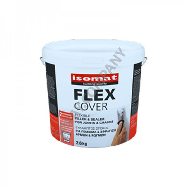 ISOMAT Двукомпонентен еластичен кит за запълване на фуги и пукнатини FLEX-COVER 